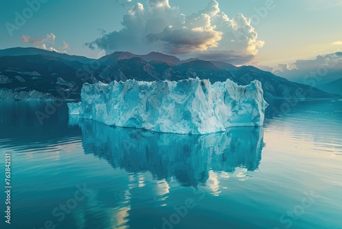 Climate change melting glaciers faster professional photography