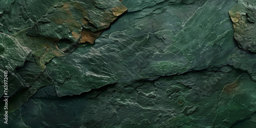 dark green stone texture, Dark green slate texture background. green stone texture. green granite slabs background.banner 