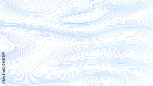 Topographic line contour map background, geographic grid map. Seamless pattern with lines curved reliefs abstract background, Abstract blue topographic contours map background. 