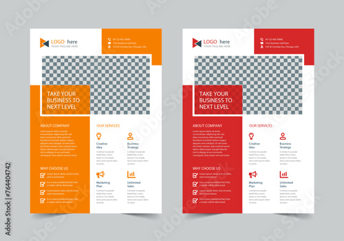 Corporate Flyer Template | A4 | Print Ready