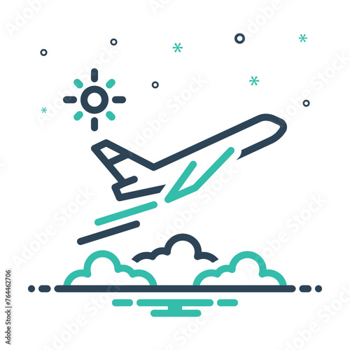 Mix icon for flight