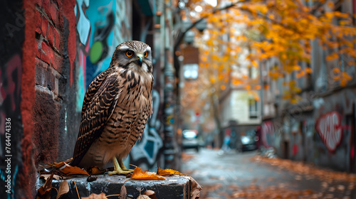 Blend street photography elements with images of urban wildlife, capturing the spontaneous moments that unfold in natural settings