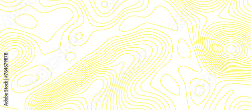 Topographic map background geographic line map pattern .panorama view yellow color wave curve lines .geographic mountain relief abstract grid .the concept map of a conditional geography map .