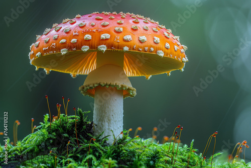 Amanita muscaria commonly known as the fly agaric or fly amanita is basidiomycete fungus