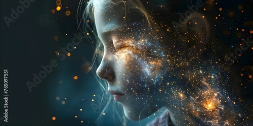 The Universe Within: Auditory Hallucinations and Emotional Swings in Schizophrenia. Concept Schizophrenia, Auditory Hallucinations, Emotional Swings, Mental Health, Neuroscience