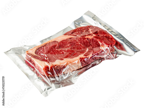 steak de bœuf conditionné sous vide - PNG fond transparent