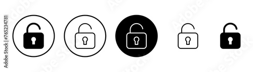 Lock icon vector isolated on white background. Encryption icon. Security symbol. Secure. Private
