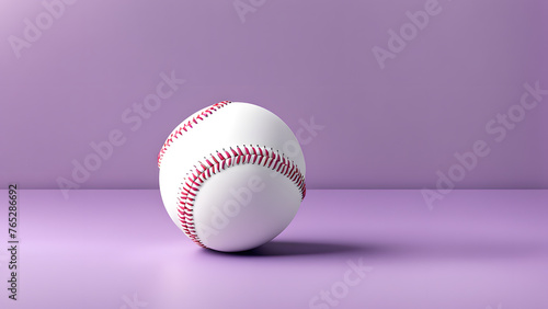 3D Baseball Ball Illustration Ideal for Sports Team Competition and Event Banners