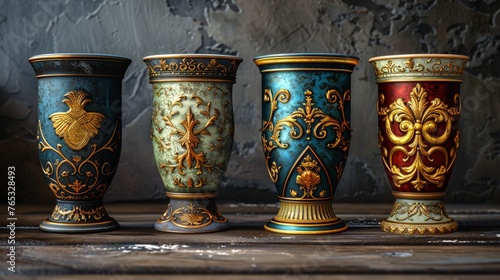 Transport your audience across centuries with a single glance! Craft cups that embody the spirit of distinct historical epochs, from the Renaissance to the Industrial Revolution Showcase intricate des