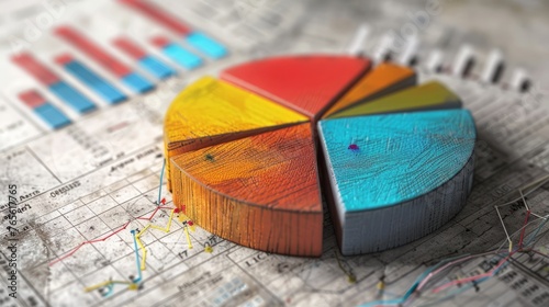 Grafico a torta che evidenzia la diversificazione del portafoglio aziendale in una varietà di settori e mercati