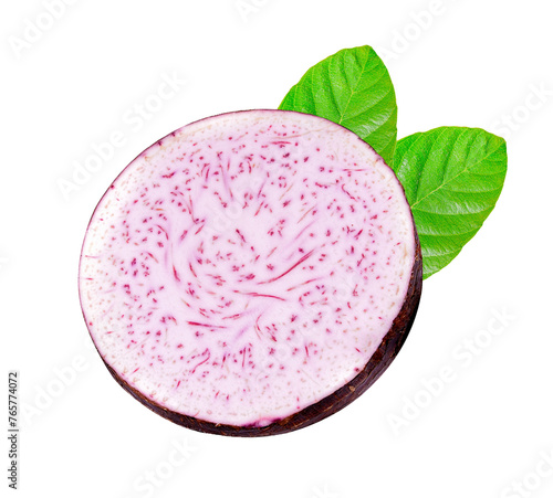 Sliced of taro transparent png