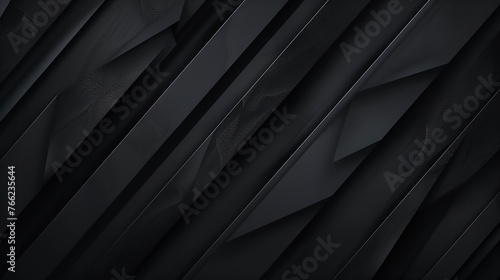 Dark deep black dynamic abstract background with diagonal lines. Modern creative abstract black square line background. background sports abstract background black texture. 