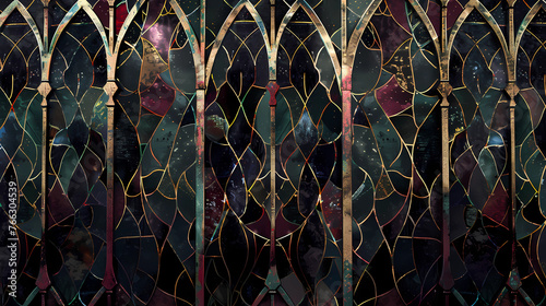 Gothic Splendor: Captivating Patterns of Cathedral Majesty