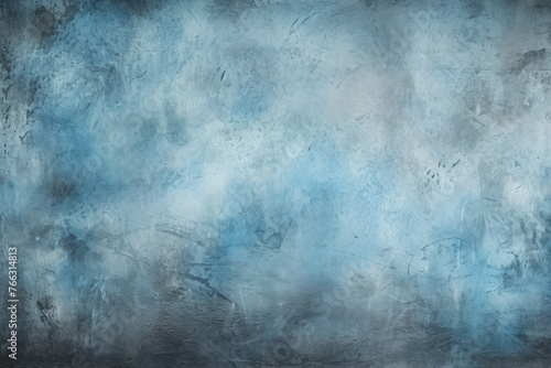 Processed collage of dark blue plaster material texture. Background for banner, backdrop or texture