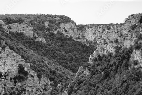 View of Gravina di Laterza, Puglia, Italy