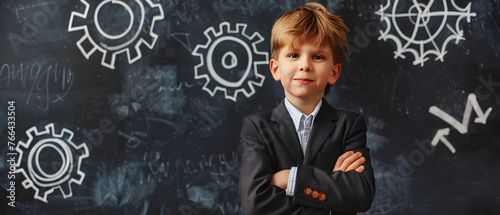 Innovative Young Genius: Male Entrepreneur's Trailblazing Ventures