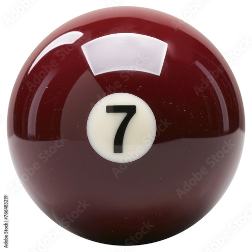 7-Ball Seven-Ball Billiard Pool Ball 