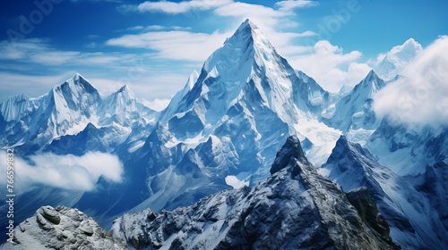 Challenging Himalayan Summit