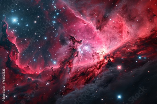 Vivid Galactic Nebula