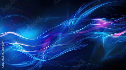Abstract Background wave blue lines design