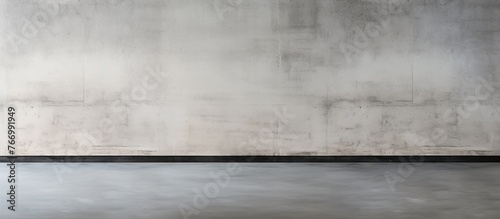 A picture displays a blurred concrete wall and floor with shades of brown, grey, and asphalt. The rectangular shapes give a hardwood flooring appearance in the darkness