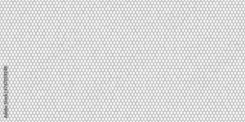 White nylon seamless pattern with woven texture. Synthetic waterproof fabric for backpacks and sports equipment. Sportswear jersey mesh material. Vector bg