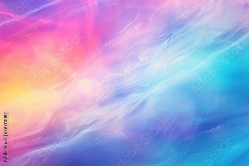 Vibrant Rainbow Gradient Overlay, Abstract Background