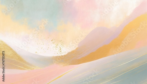 abstract background with fluid pastel colors minimal bright creative procreate style illustration