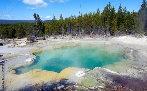 Norris Geyser Basin, Yellowstone, Wyoming, United States of America