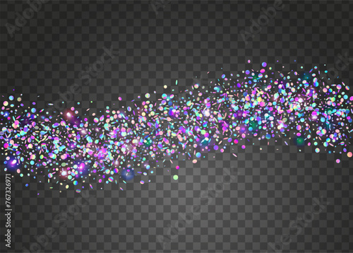 Neon Effect. Purple Happy Serpentine. Digital Banner. Laser Surprise Backdrop. Hologram Confetti. Glare Texture. Cristal Dust. Party Tinsel. Blue Neon Effect