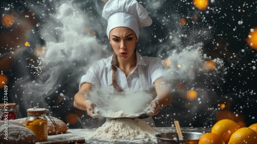 excellent work of professional chef women