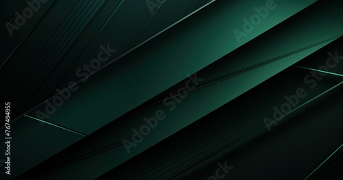 Dark beautifull color background with diagonal lines, green color vector texture for web design or presentation. 