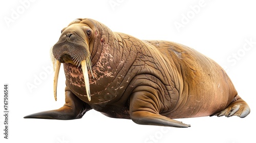 a walrus stunning isolated white background