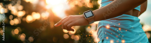 Wearable devices syncing with smart home technology providing users with seamless control and health monitoring