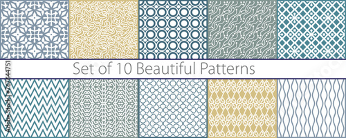 Beautiful Seamless Patterns 
