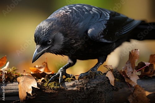 Astuto Crow uses tools to get food., generative IA