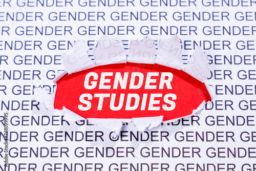 Gender Studies Studium für gendergerechte Sprache Kommunikation Konzept
