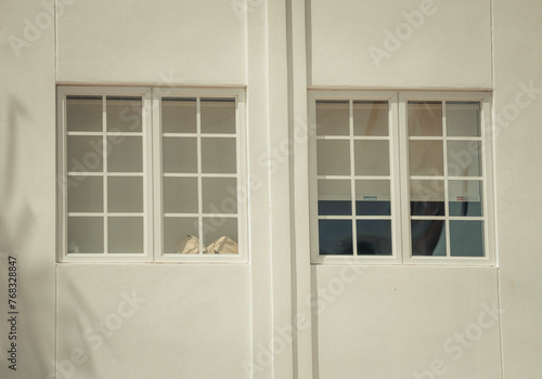 window in a wall Artdeco miami beach 