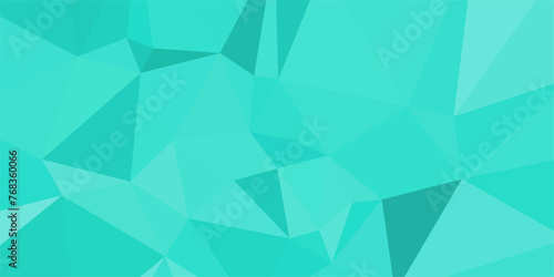 turquoise blue background with triangles