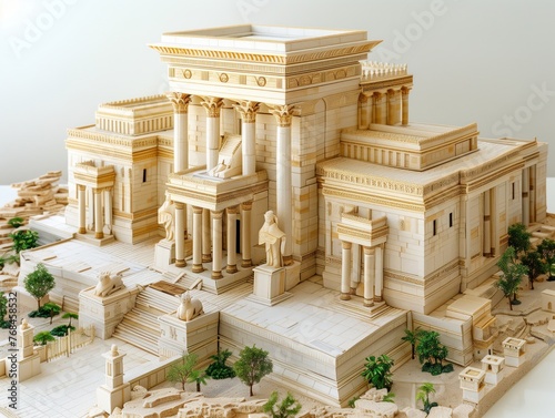 architecture exterior temple of Solomon