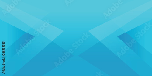 Modern blue abstract background with triangle geometric shapes. Vector illustration