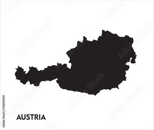 Austria icon vector design, Austria Logo design, Austria's unique charm and natural wonders, Use it in your marketing materials, travel guides, or digital projects, Austria map logo vector