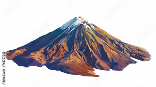 Mount Teide volcano Tenerife island aerial view