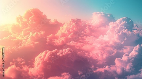 pastel gradient background with responsive design considerations, ensuring optimal visual appeal across various screen sizes and orientations.