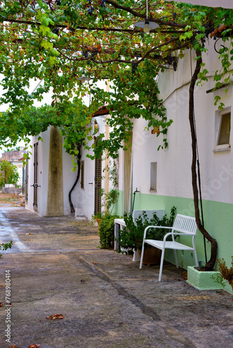 the historic center of presicce-acquarica lecce puglia italy