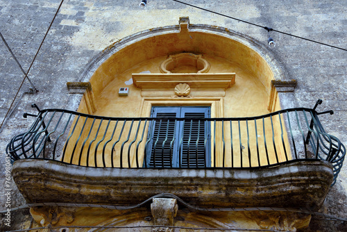 the historic center of presicce-acquarica lecce puglia italy