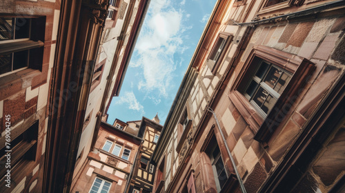 Captivating view of the architectural beauty of Strasbourg, France