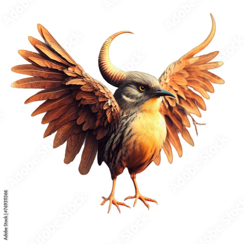 illustration of a egghead bird