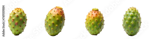 prickly pear on transparent background, element remove background