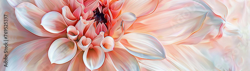 Delicately rendered in pastels, a close-up of a random flower, brought to life with watercolor's fluidity and ethereal lighting.